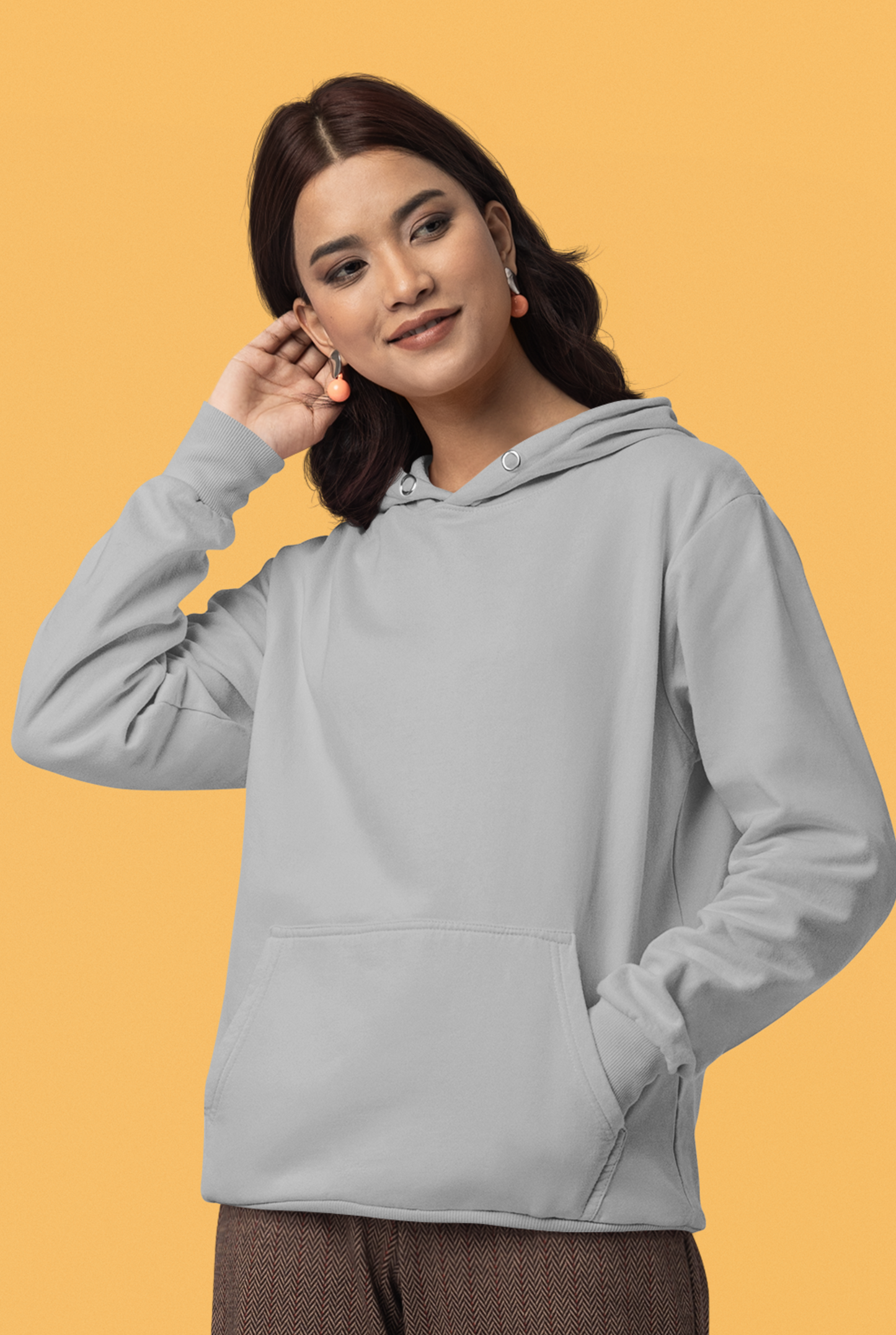 ICYGREY OVERSIZED COTTON FLEECE HOODIE