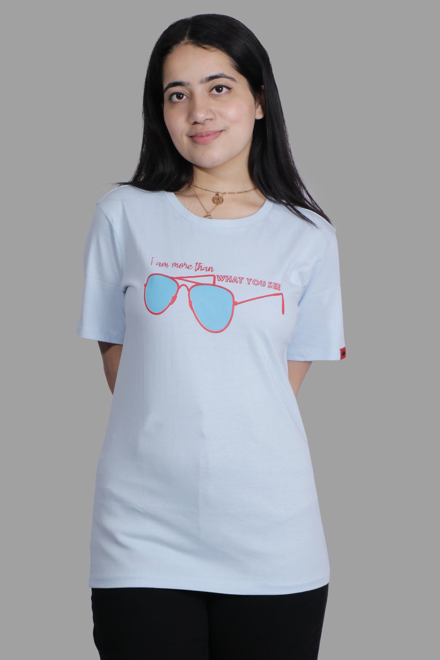 I AM MORE T-SHIRT sky blue (UNISEX FIT)