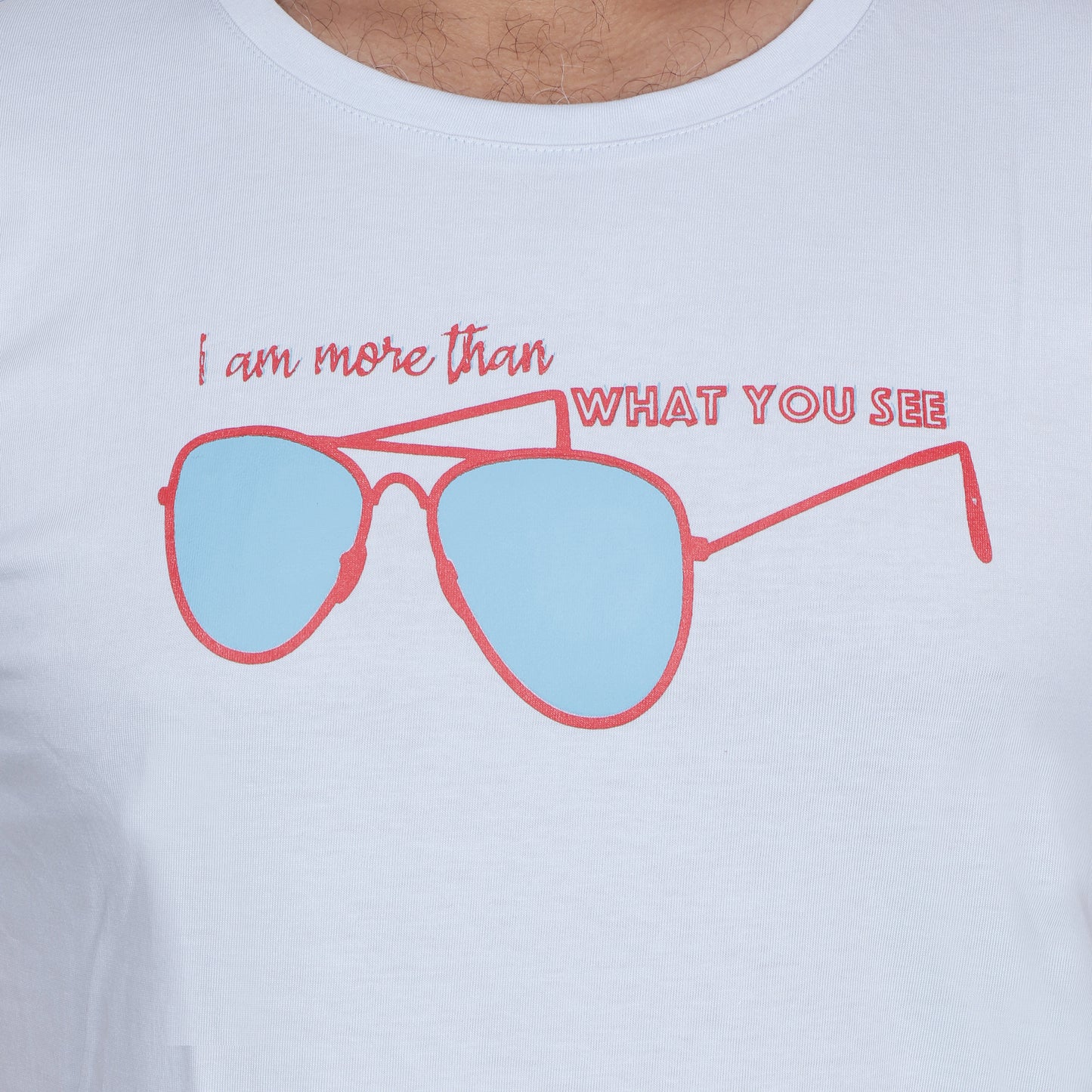 I AM MORE T-SHIRT sky blue (UNISEX FIT)