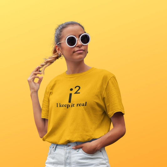 I Keep it Real (F) - Mustard Yellow