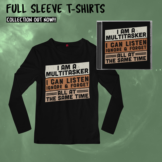 Multitasker full sleeve UNISEX TSHIRT