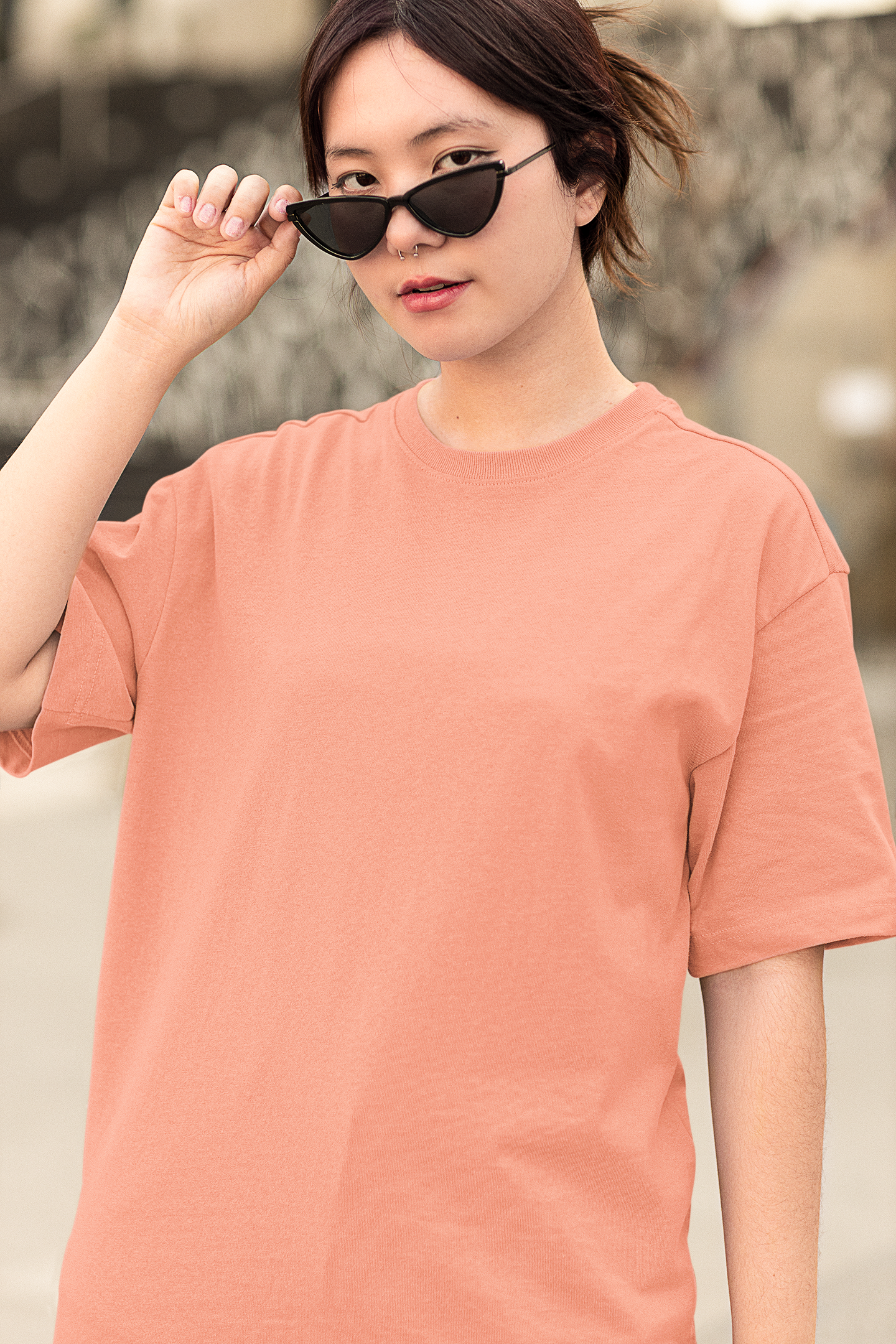 OVERSIZED PLAIN T-SHIRT (UNISEX FIT)